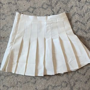 White Cheer skirt